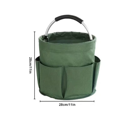 Multi-Pocket Storage Basket Organizer