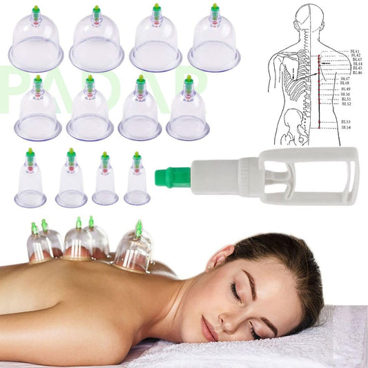 12 Cups Vacuum Cupping Device