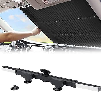 Retractable Car Windshield Sun Shade
