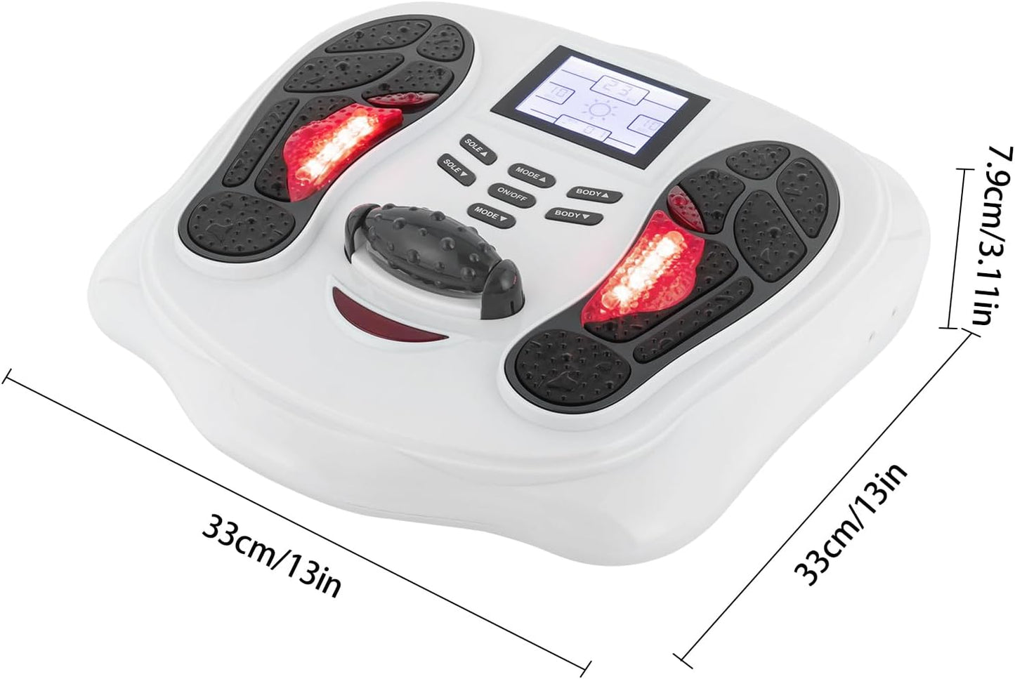 EMS Electronic Muscle Stimulator Smart Acupressure Foot Reflexology Massager