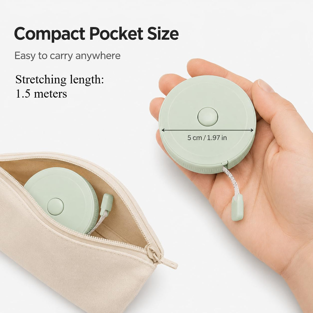 Retractable Soft Tape Measure