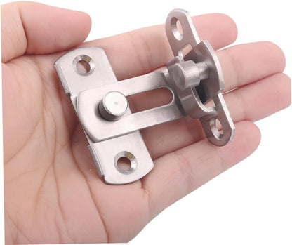 90-Degree Stainless Steel Door Latch
