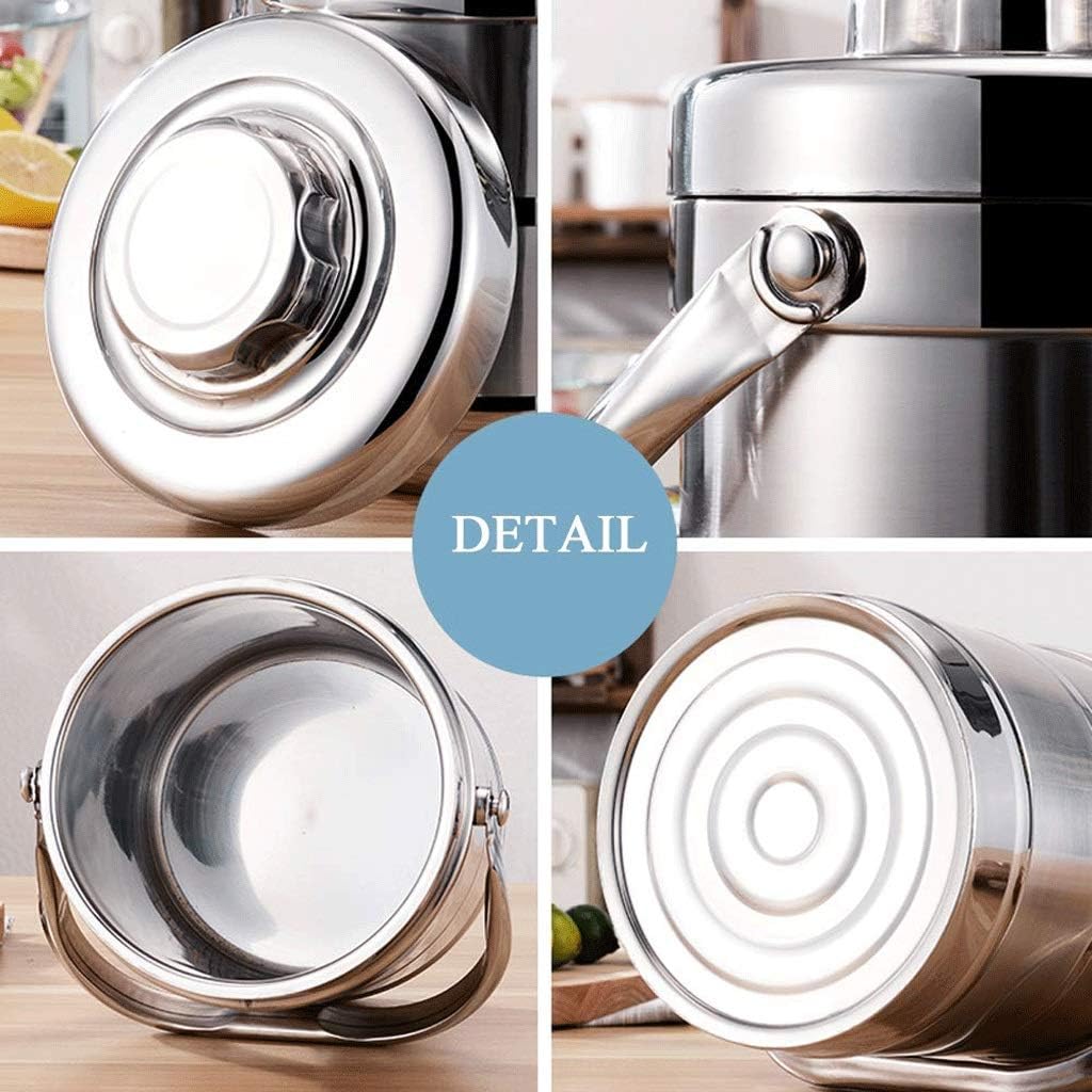 Vacuum Insulated Stainless Steel Double Layer Lunch Bucket