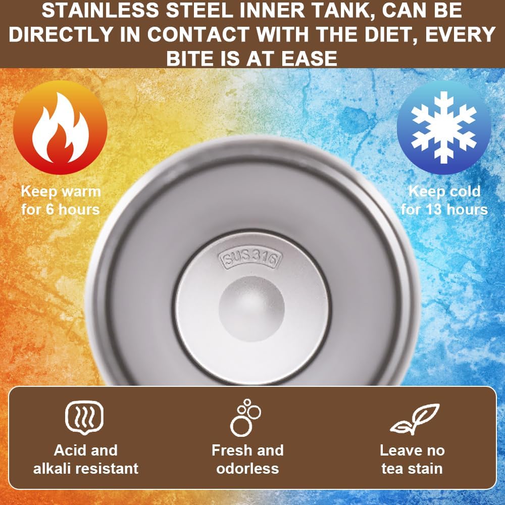 Aesthetic Double-Wall Stainless Steel Hot & Cold Tumbler