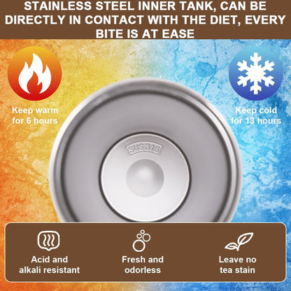 Aesthetic Double-Wall Stainless Steel Hot & Cold Tumbler