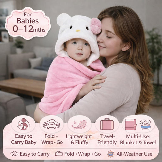 Children’s Hooded Bath Towel/Banket