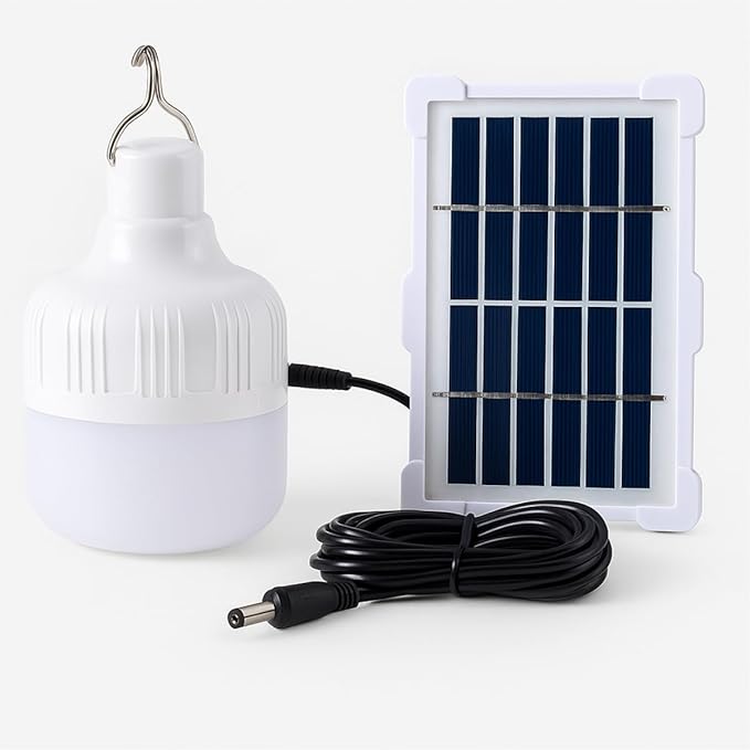 Solar Emergency Bulb w/ Panel