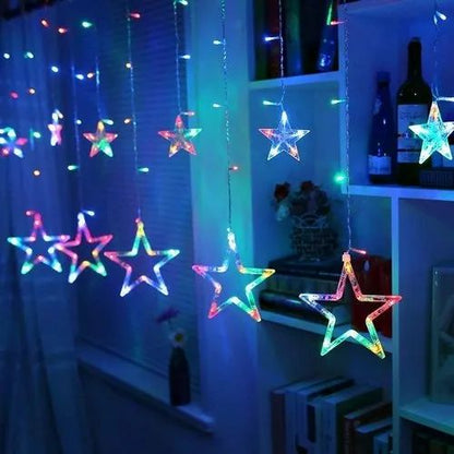 Star Curtain LED String Lights