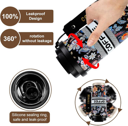 Aesthetic Double-Wall Stainless Steel Hot & Cold Tumbler