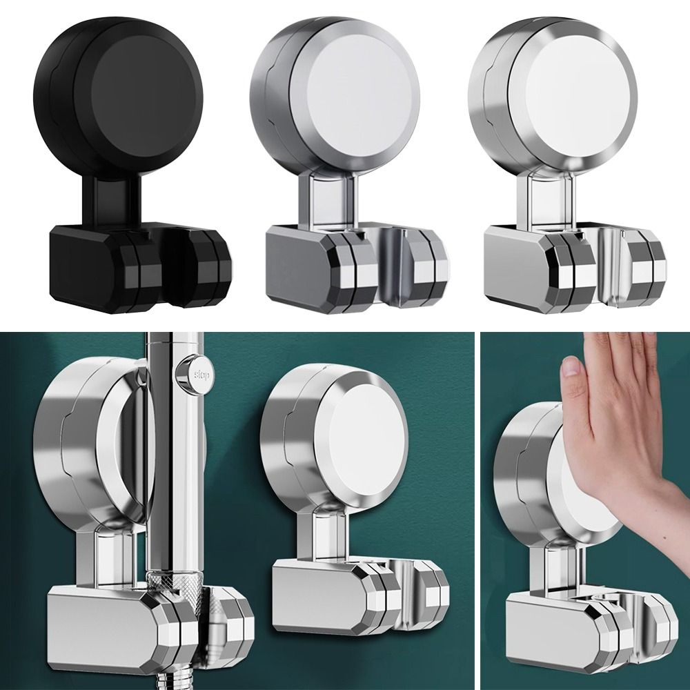 Adjustable Power Suction Shower Head Holder
