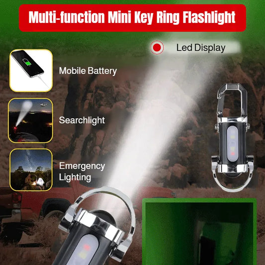 Mini Portable Keychain Flashlight