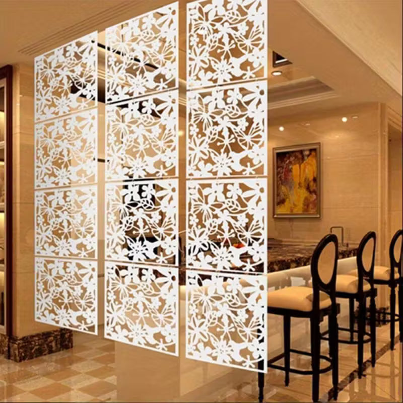 Hollow Hanging Screen Room Divider