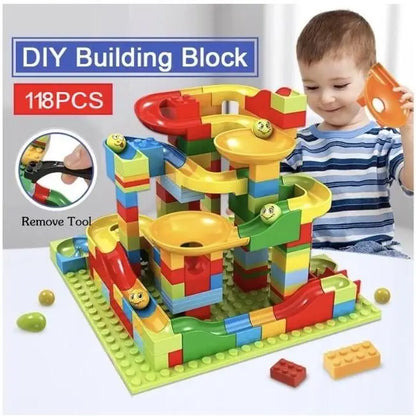 Track Maze Toy Bricks