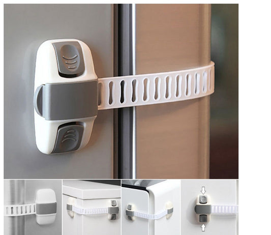 Adjustable Refrigerator Door Lock