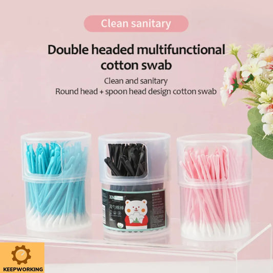 2 in 1 Cotton Swab Ear Scoop (100pcs)
