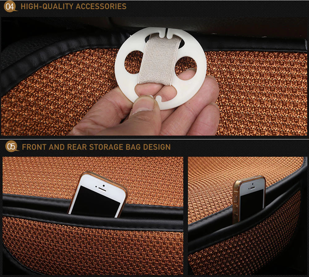 3 Pieces Car Seat Cover Cushion