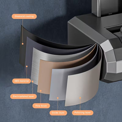 Adjustable Power Suction Shower Head Holder