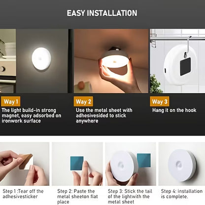 Rechargeable Magnetic LED Night Light