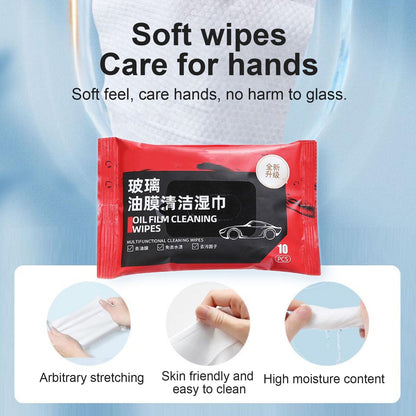 Car Glass Oil Film Cleaning Wipes
