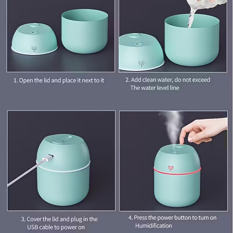 Colorful LED Aromatherapy Humidifier