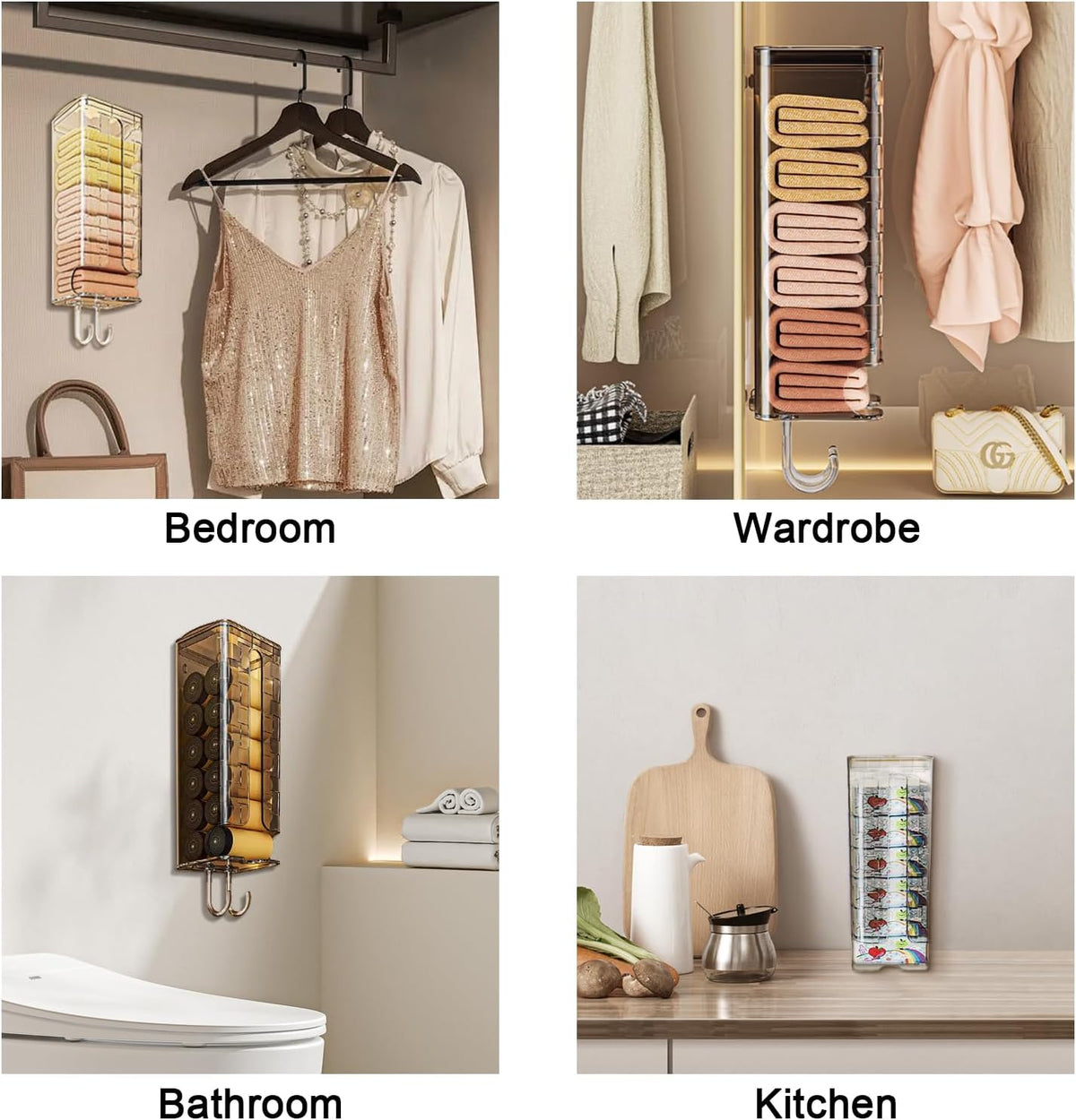 Wall Mount Sanitary Napkin Organizer