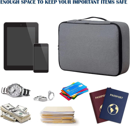 Document Organizer Bag with Lock