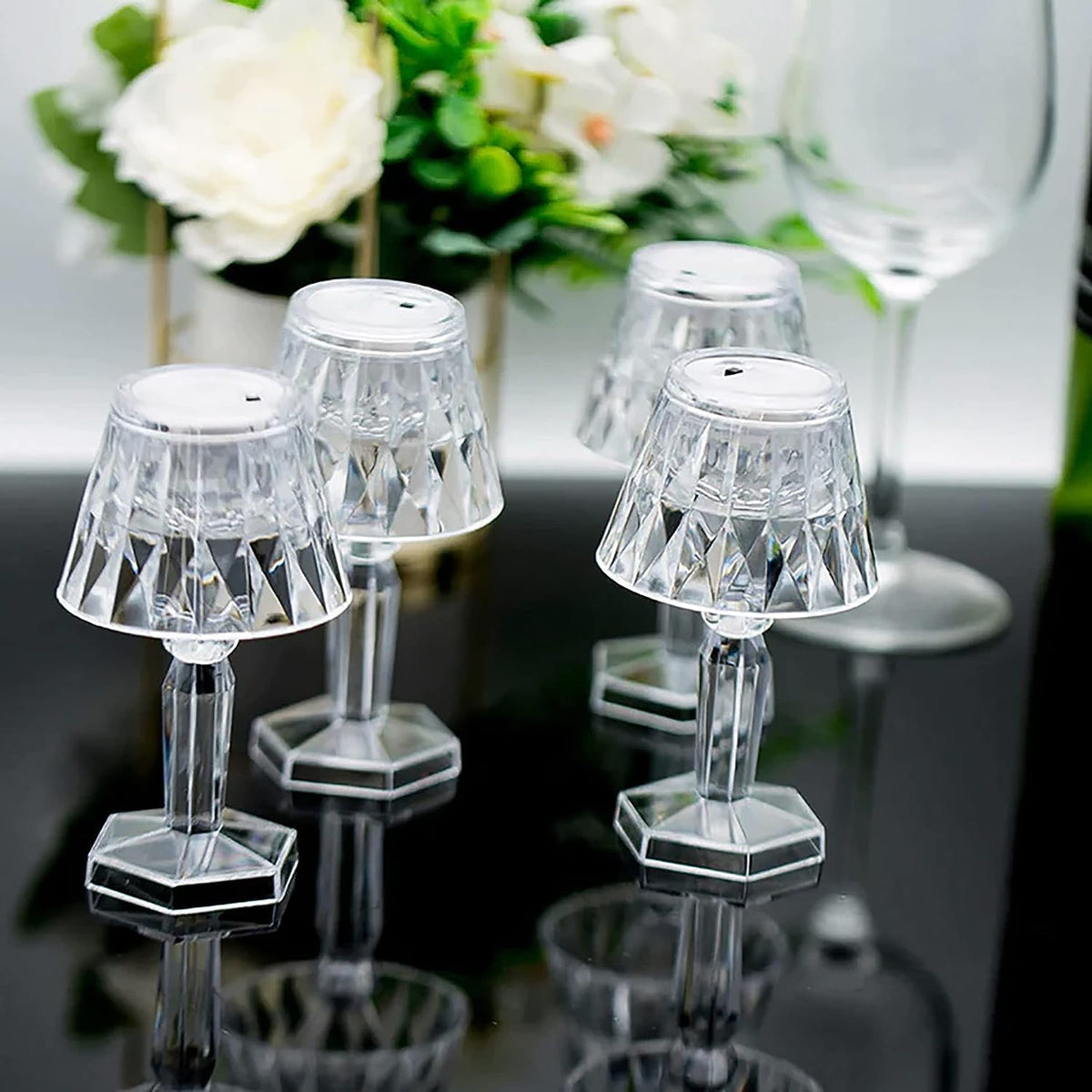 Mini Crystal Table Lamp