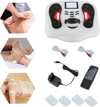 EMS Electronic Muscle Stimulator Smart Acupressure Foot Reflexology Massager