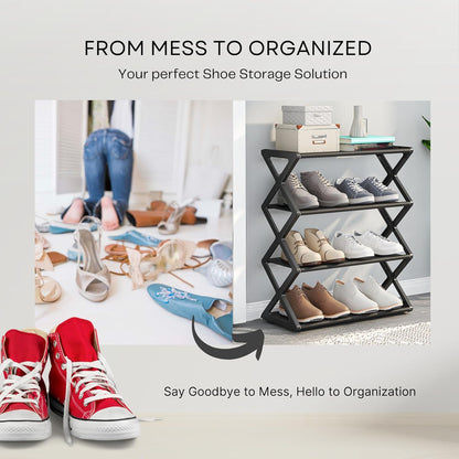 4 Layer Shoe Rack