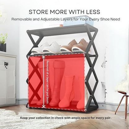 4 Layer Shoe Rack