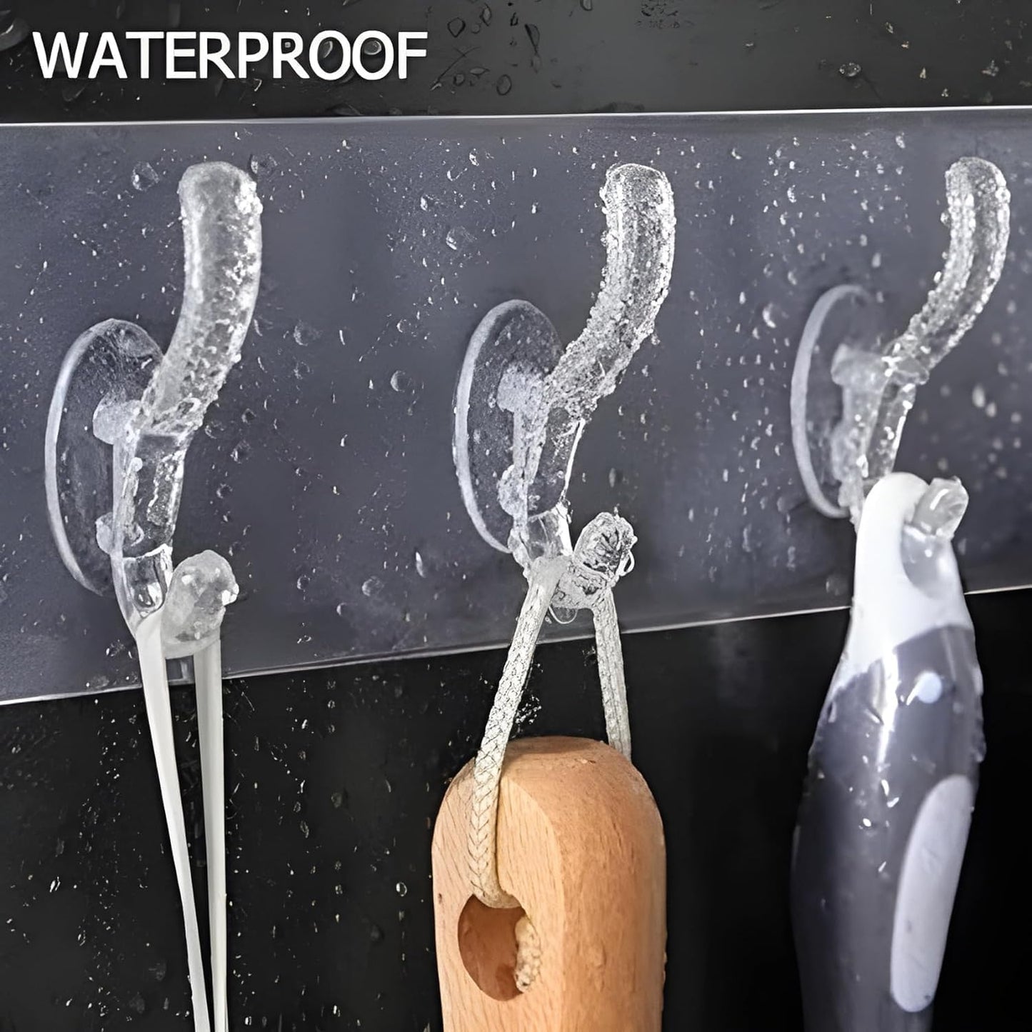 6-in-1 Self Adhesive Wall Hooks