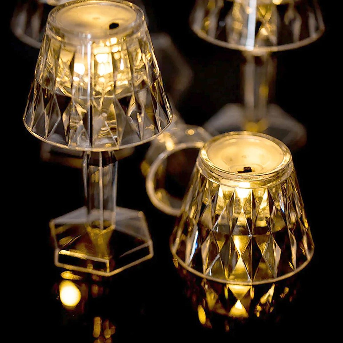 Mini Crystal Table Lamp