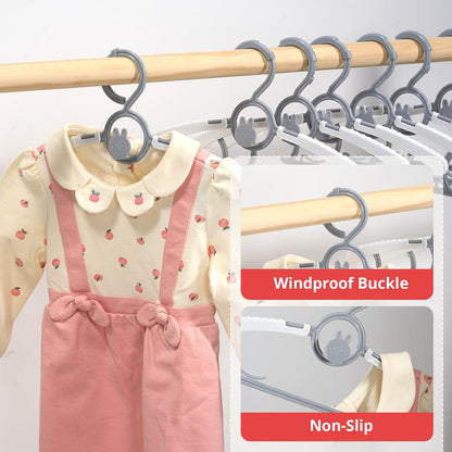 Stackable Adjustable Kids Clothes Hanger