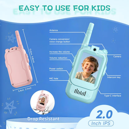 Kids Smart Video Walkie Talkie