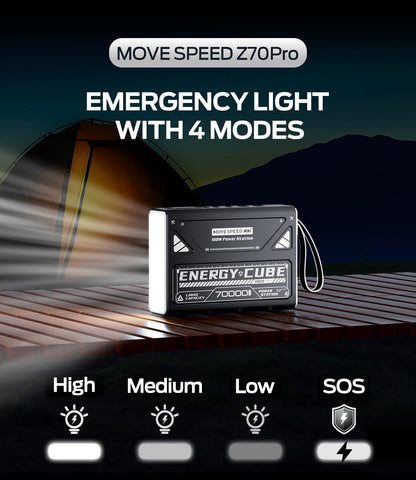 MOVESPEED 70000mAh Power Bank