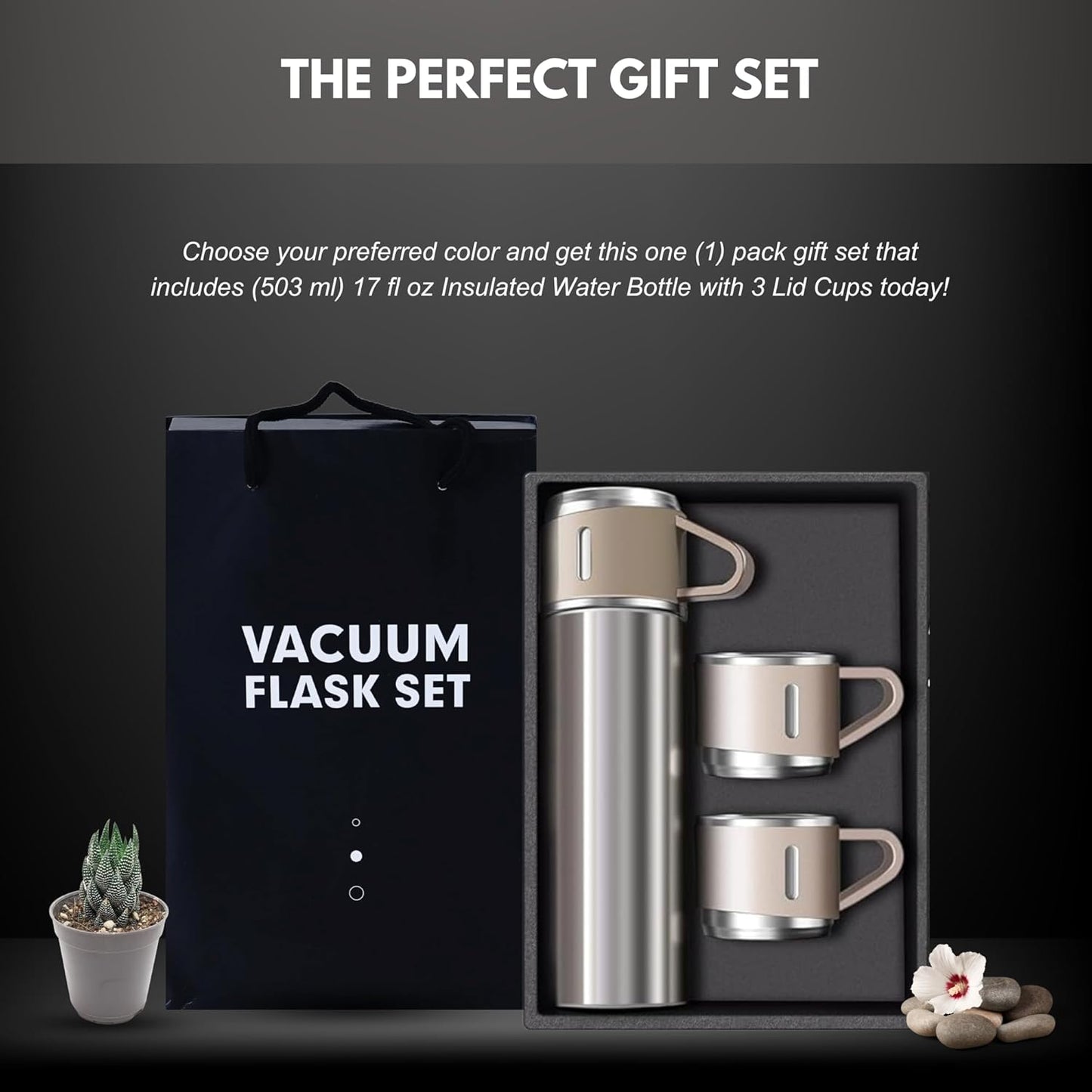 Vacuum Flask Gift Set