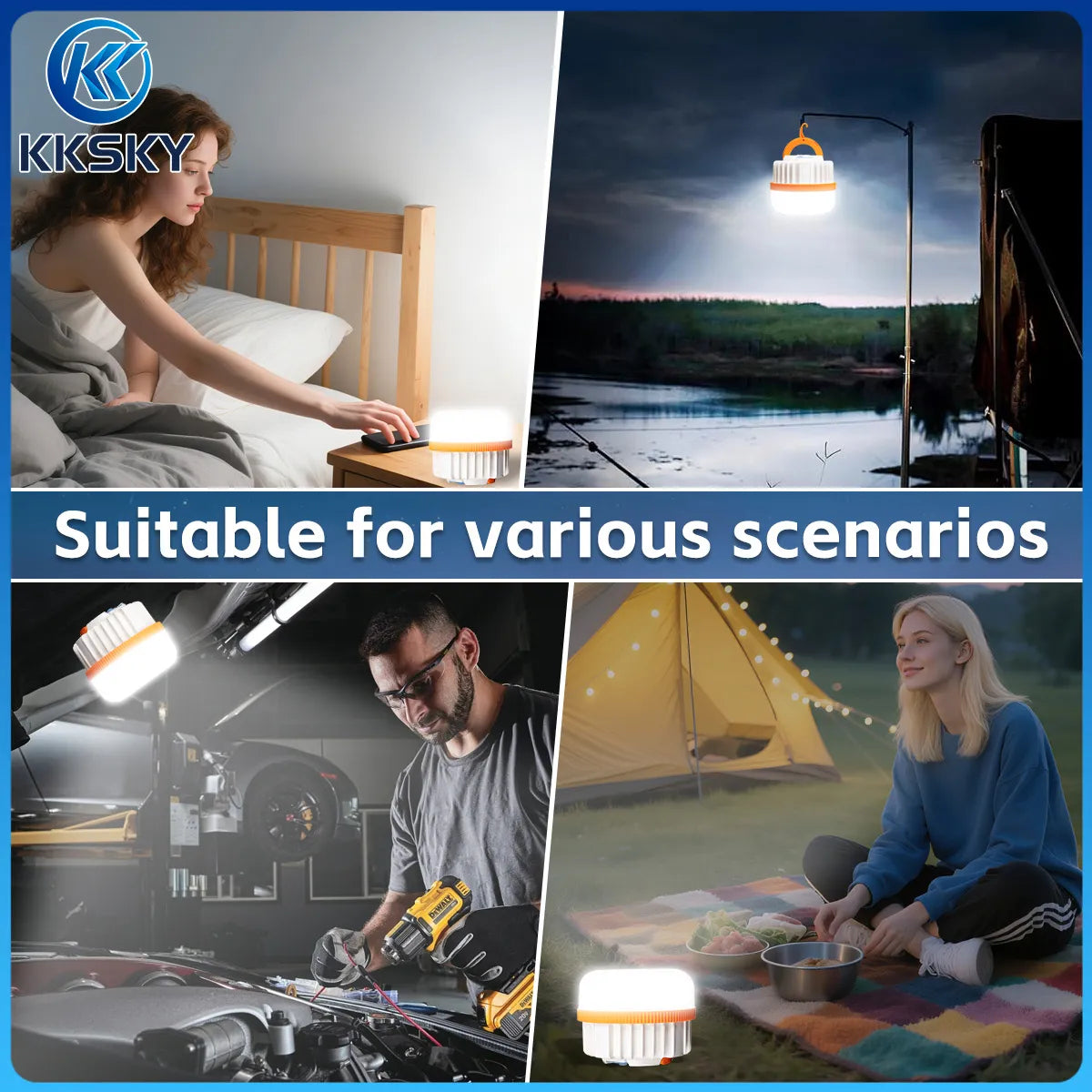 Solar Powered Light Bulb 200watts