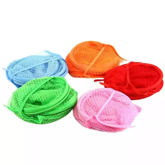 Foldable Pop-Up Mesh Laundry Basket