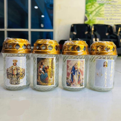 Windproof Candle with Cover