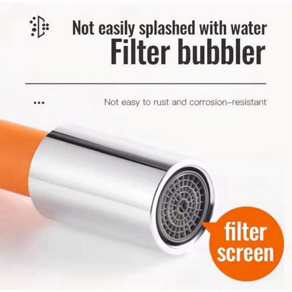 306 Degree Rotating Flexible Water Faucet Extender (20cm)