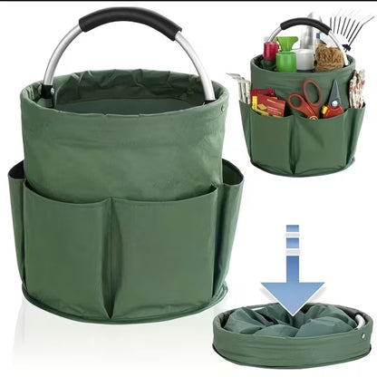 Multi-Pocket Storage Basket Organizer
