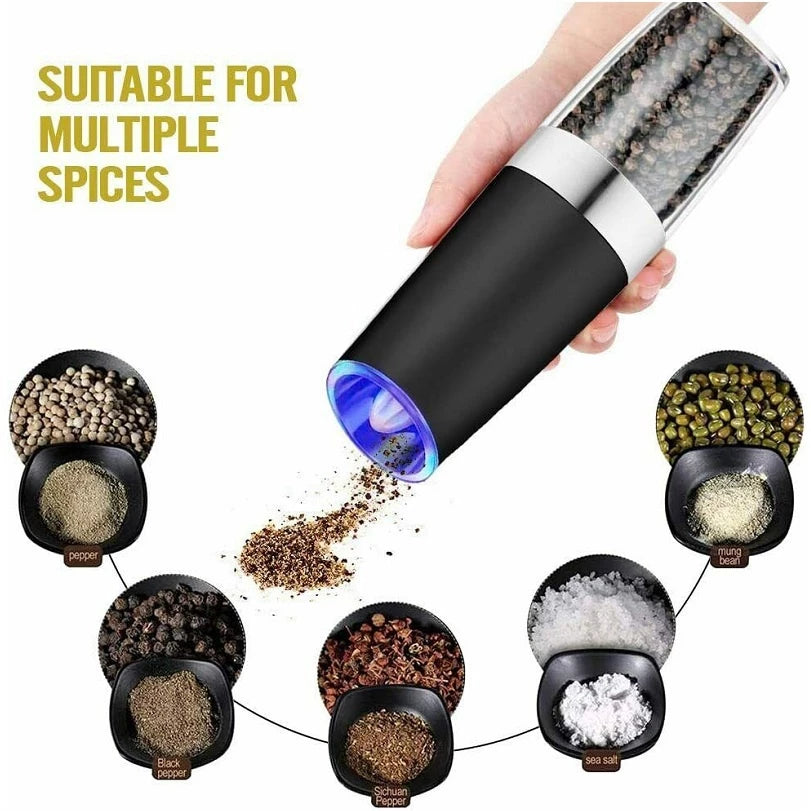 Gravity Electric Salt and Pepper Mill