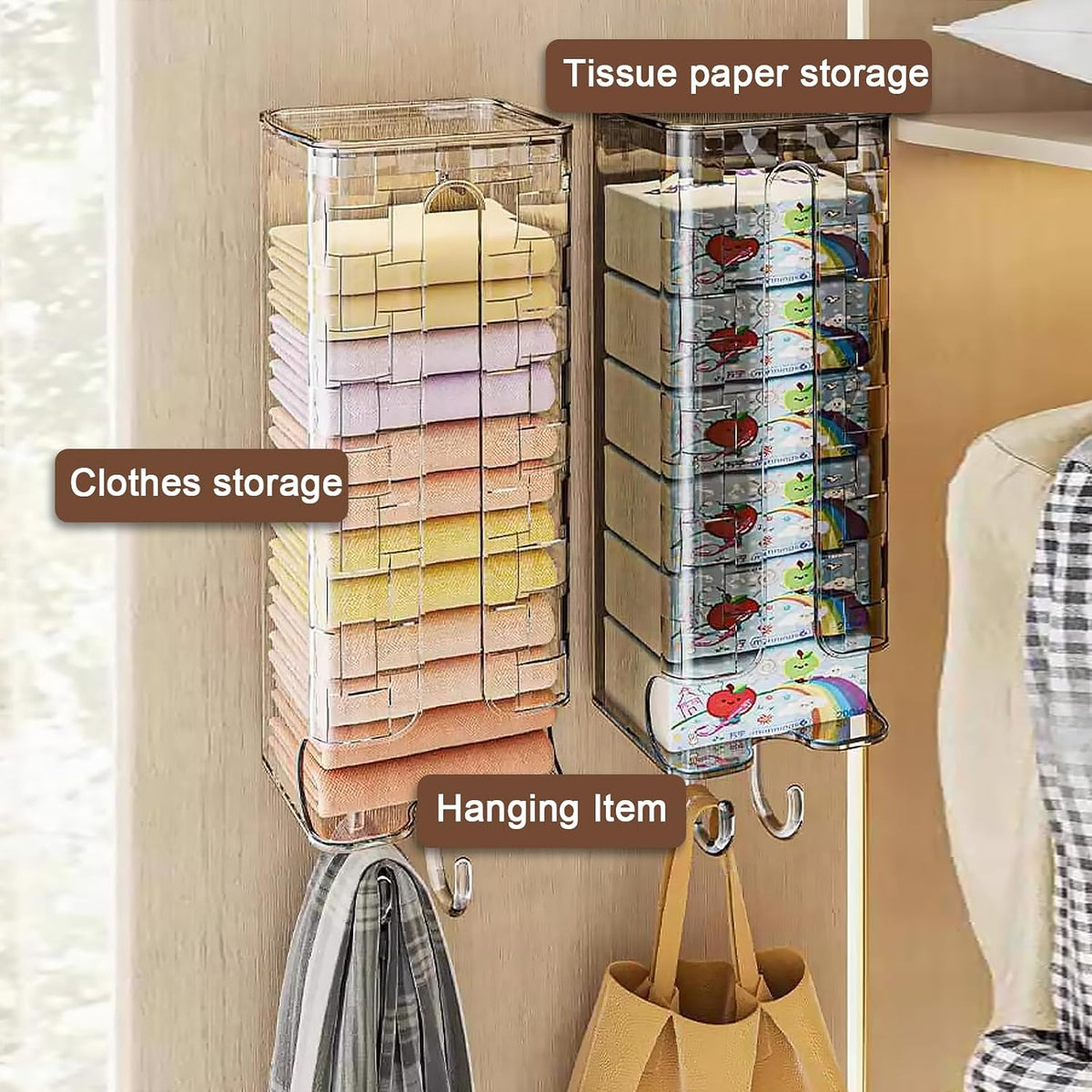 Wall Mount Sanitary Napkin Organizer