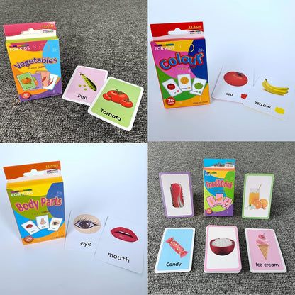 Learning Flash Cards for Toddlers