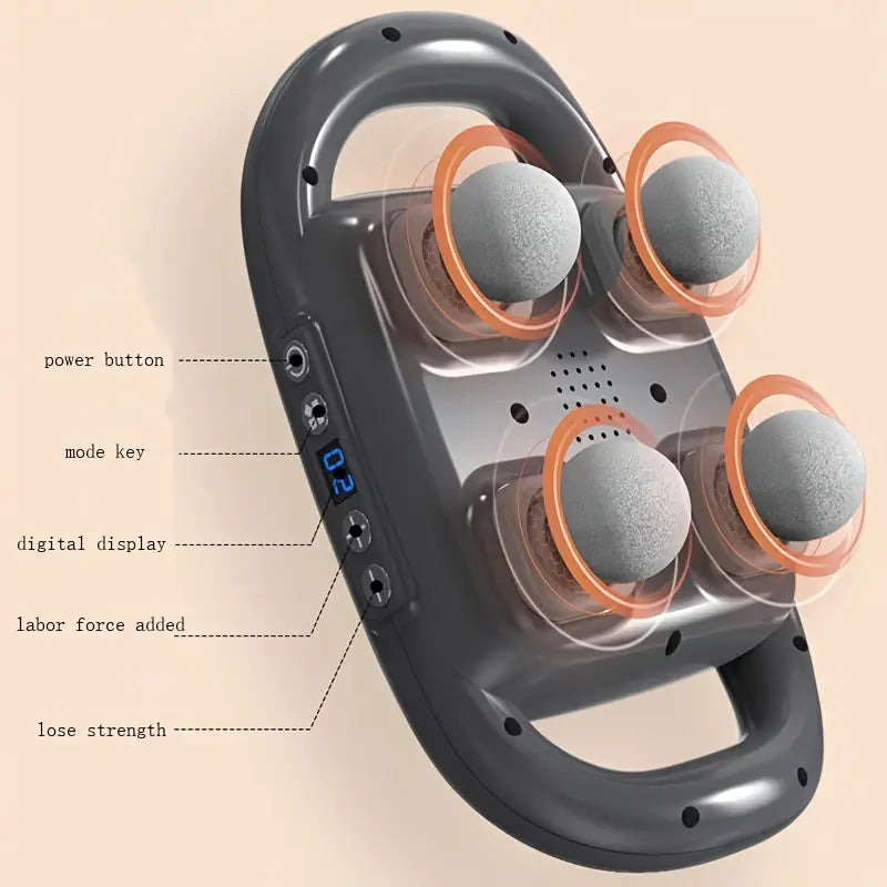 4-Head Massage Gun