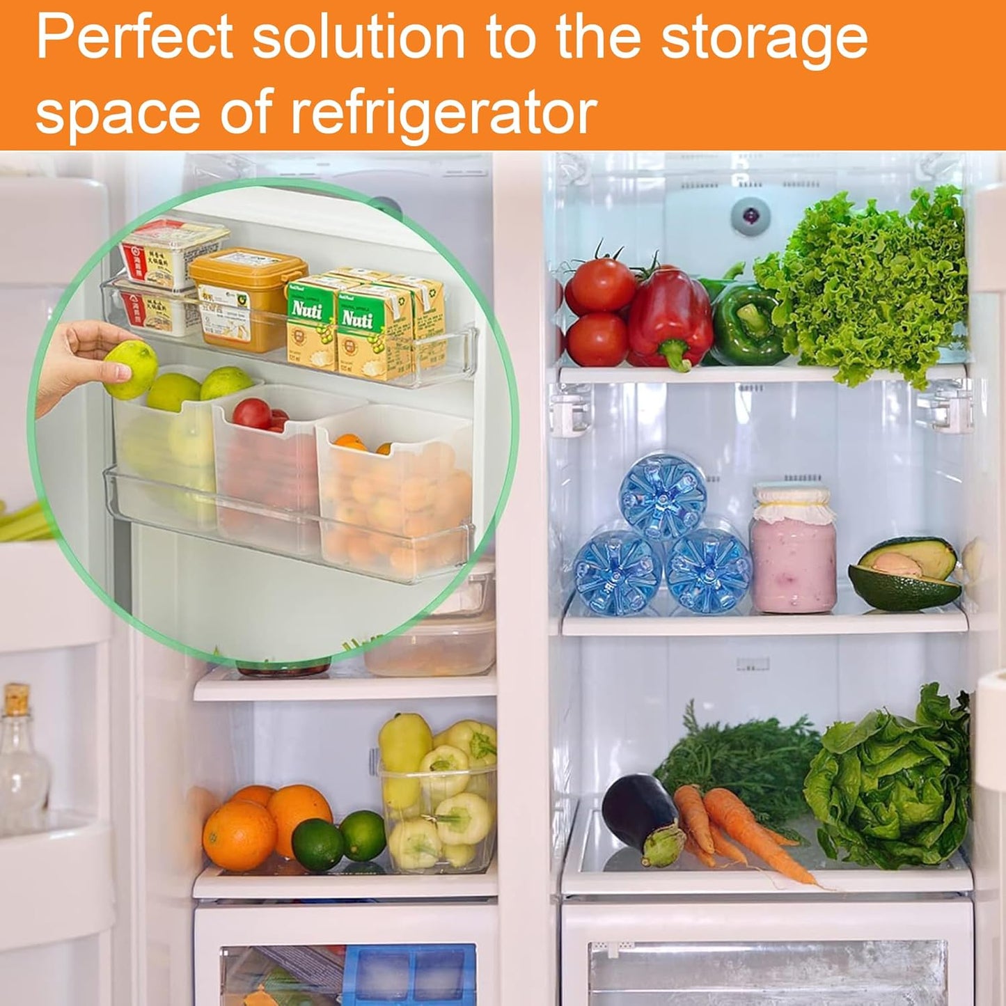 Refrigerator Side Door Storage Box