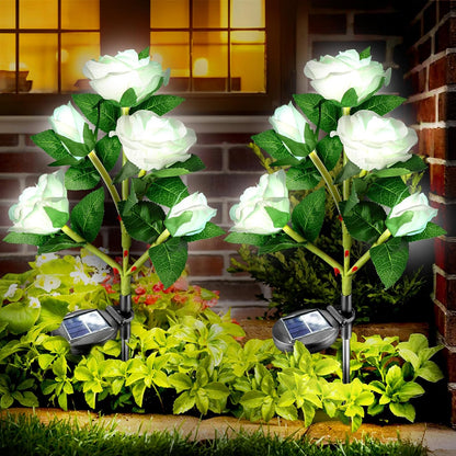 Solar Rose Garden Light