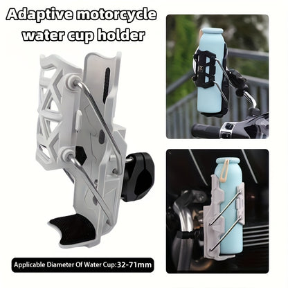 Universal Water Bottle Holder for Motorcycle, Bicycle & E-Bike