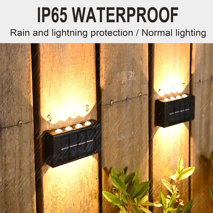 Solar Powered Waterproof Wall Lights