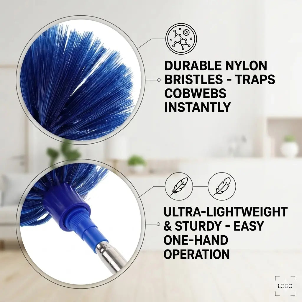 Retractable High Ceiling Cleaning Tool